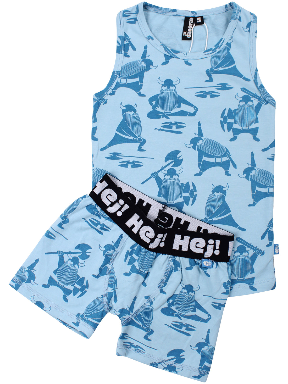 Danehvalpe Set Light Blue KRIGERSTRAEK