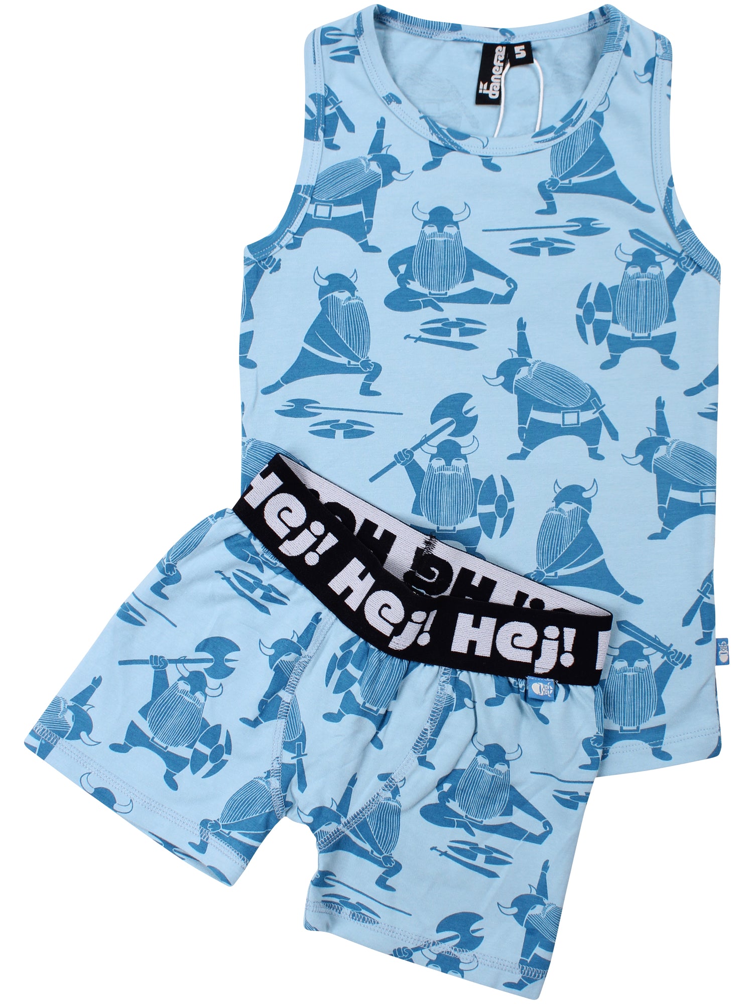 Danehvalpe Set Light Blue KRIGERSTRAEK