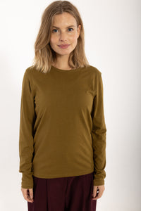 Danejubii Modal Tee Dark Olive
