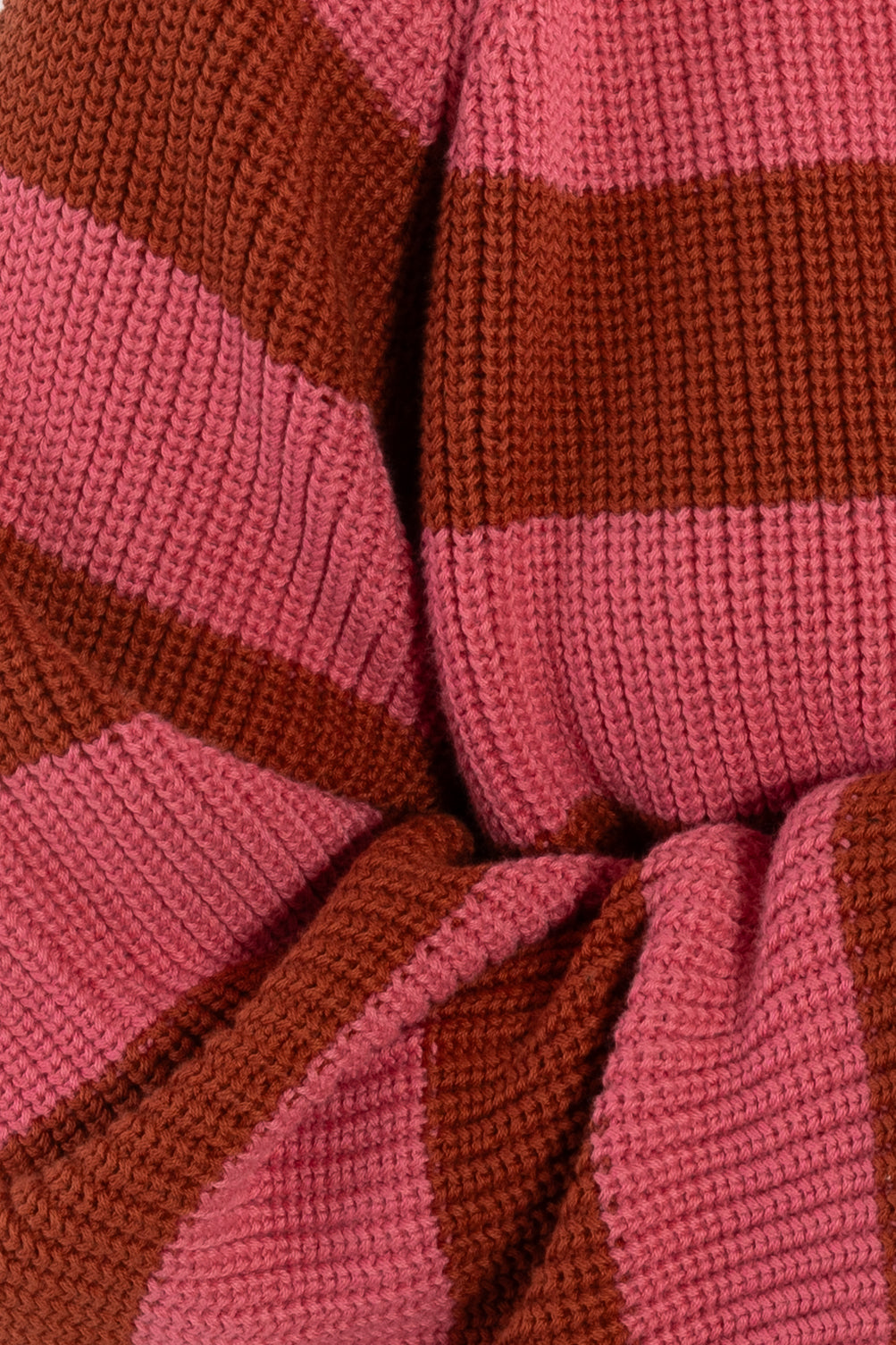 Danejumbo Cotton Rib Sweater Soft Cherry/Chili