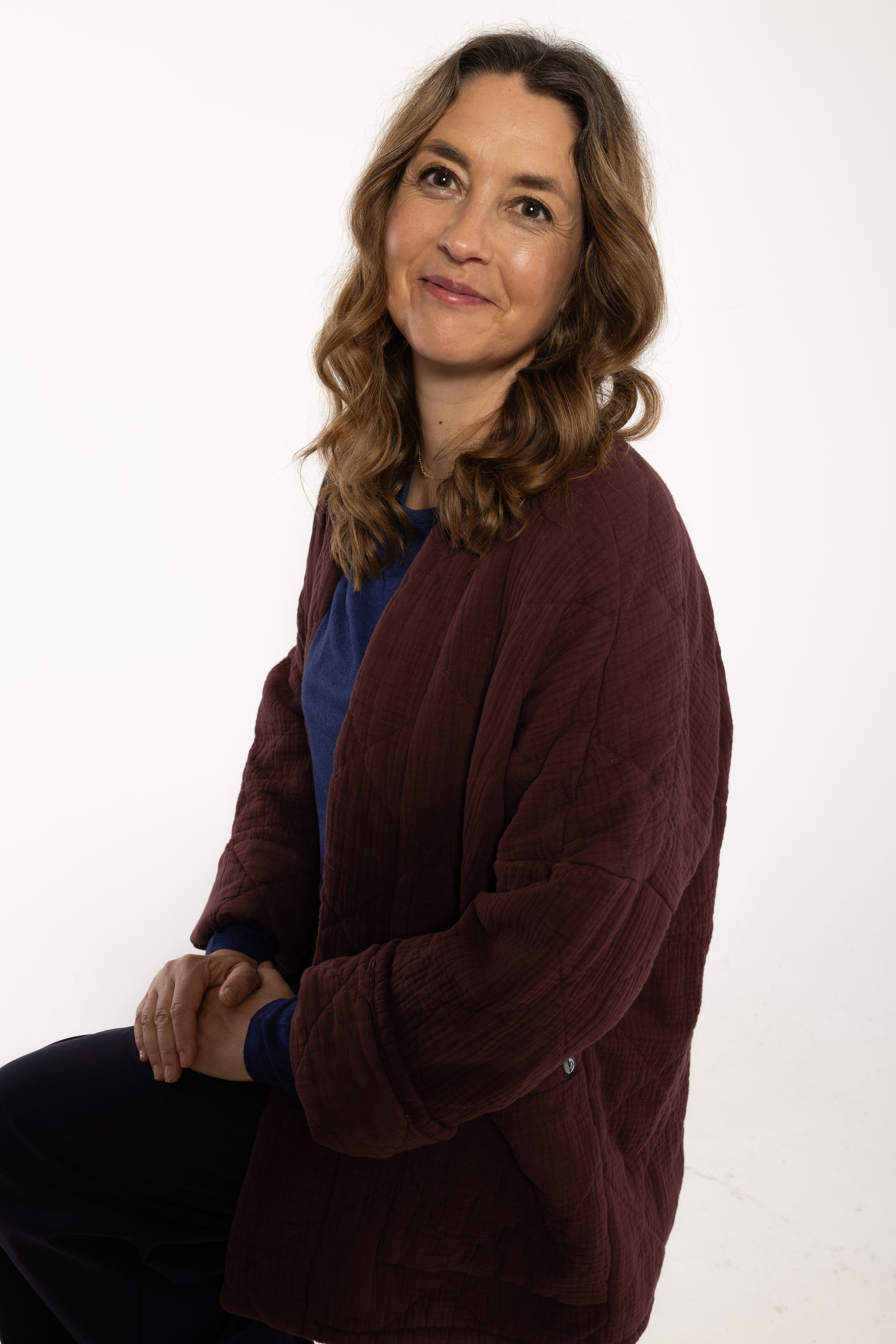 Danekatrin Quilt Jacket Dark Wine