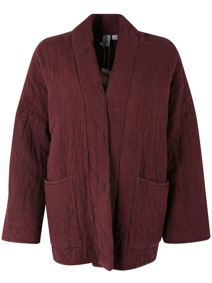 Danekatrin Quilt Jacket Dark Wine