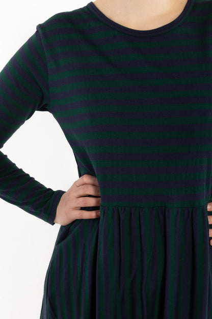 Danekroeyer LS Modal Dress Dark Forest/Dark Navy
