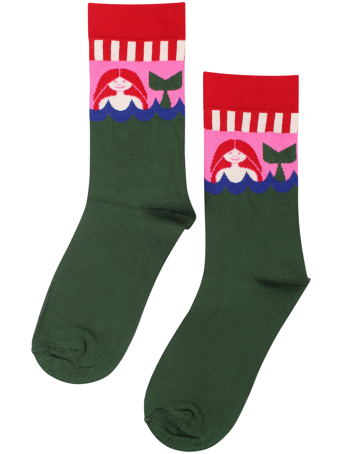 Danelegacy Socks Dark Pine HAVFRUE