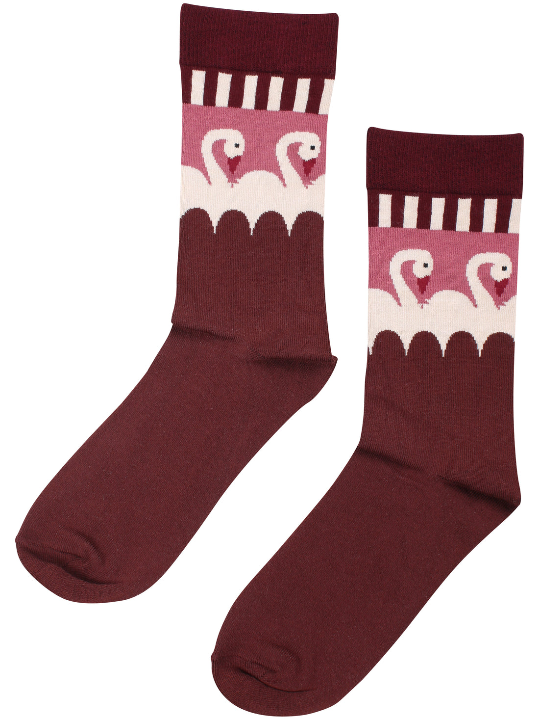 Danelegacy Socks Dark Wine SWAN
