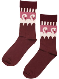 Danelegacy Socks Dark Wine SWAN
