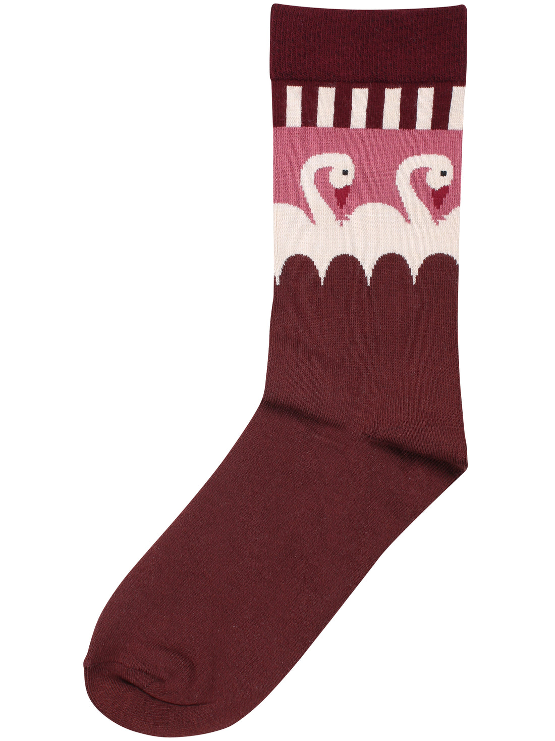 Danelegacy Socks Dark Wine SWAN