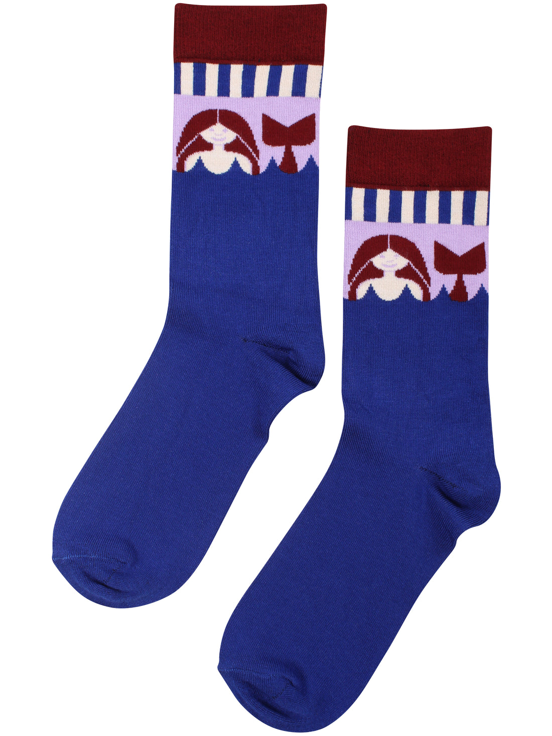 Danelegacy Socks Deep Blue HAVFRUE