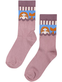Danelegacy Socks Soft Rose HAVFRUE