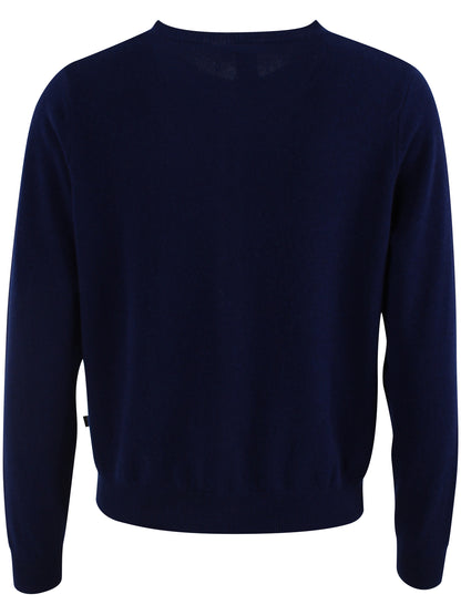 Danelife Merino Wool Cardigan Deep Blue BIRD