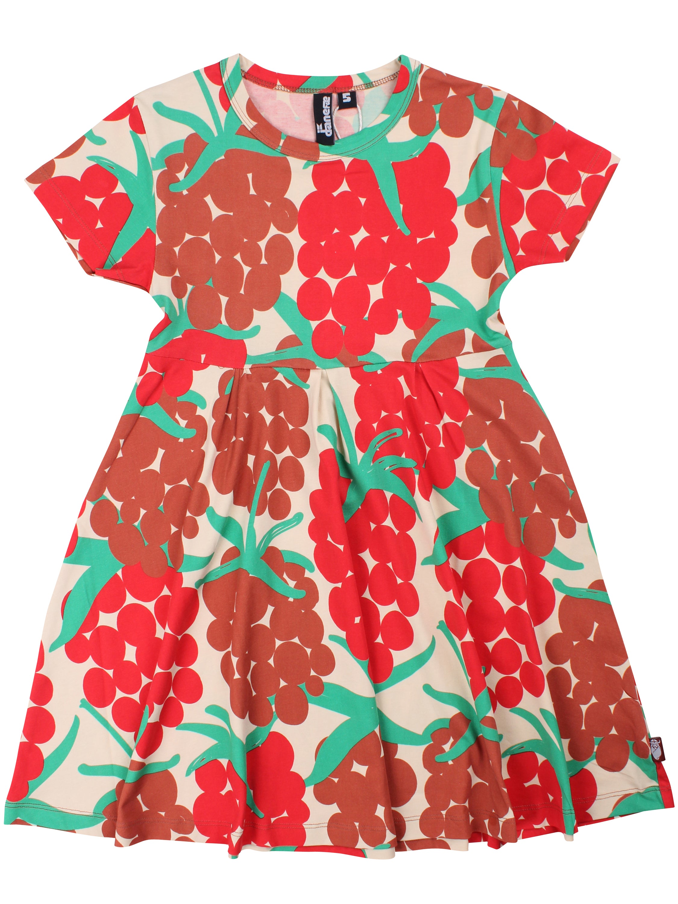 Mønstret sommerkjole til piger.