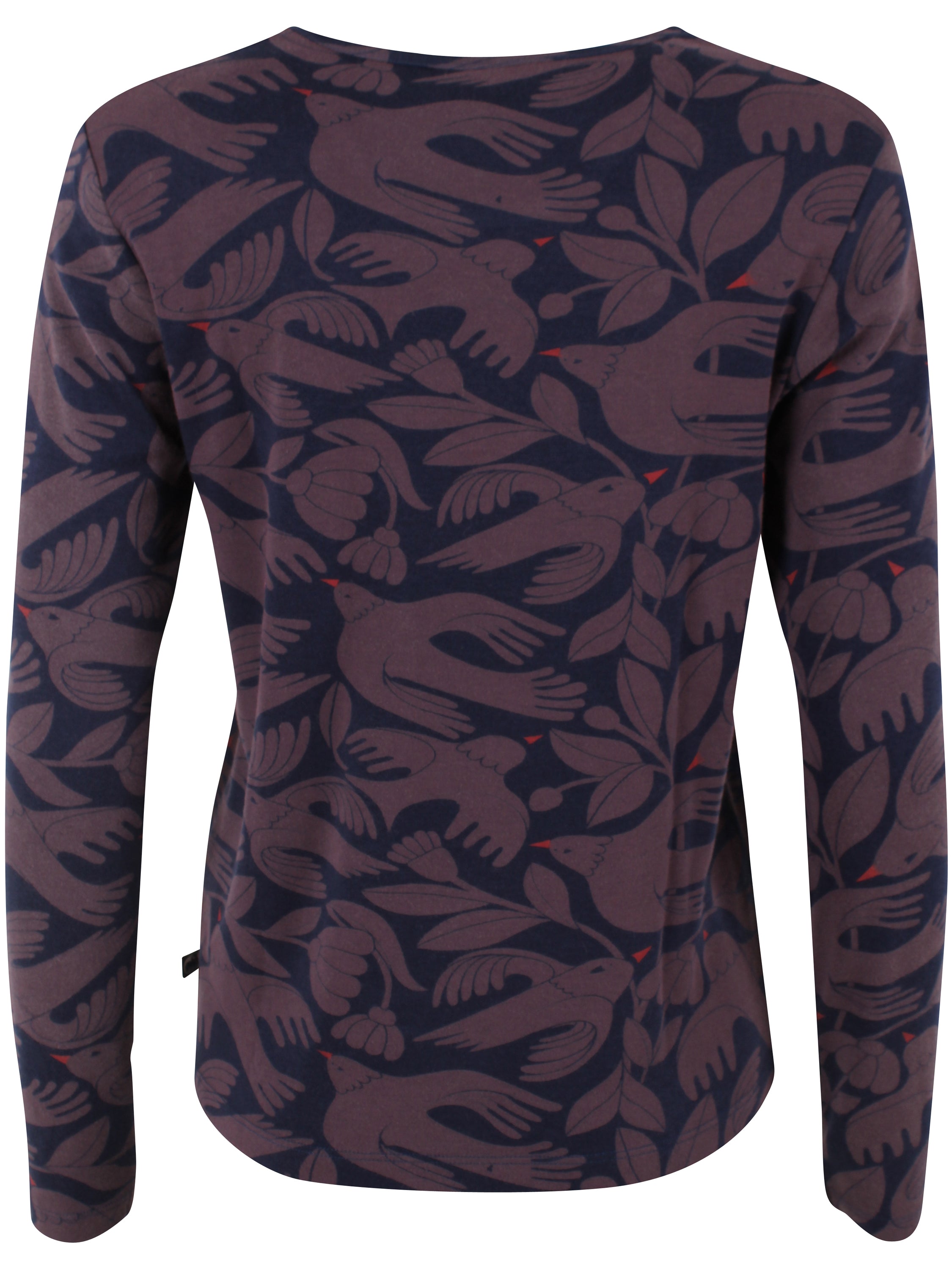 Danelotte Interlock Tee Dark Navy/Mauve BIRDIEUP