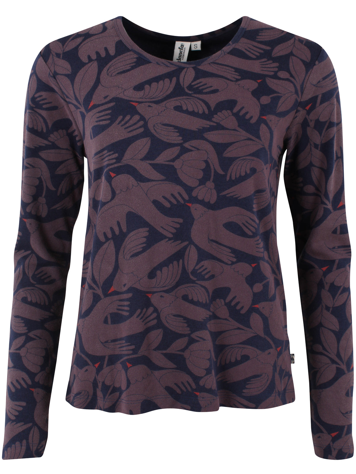 Danelotte Interlock Tee Dark Navy/Mauve BIRDIEUP
