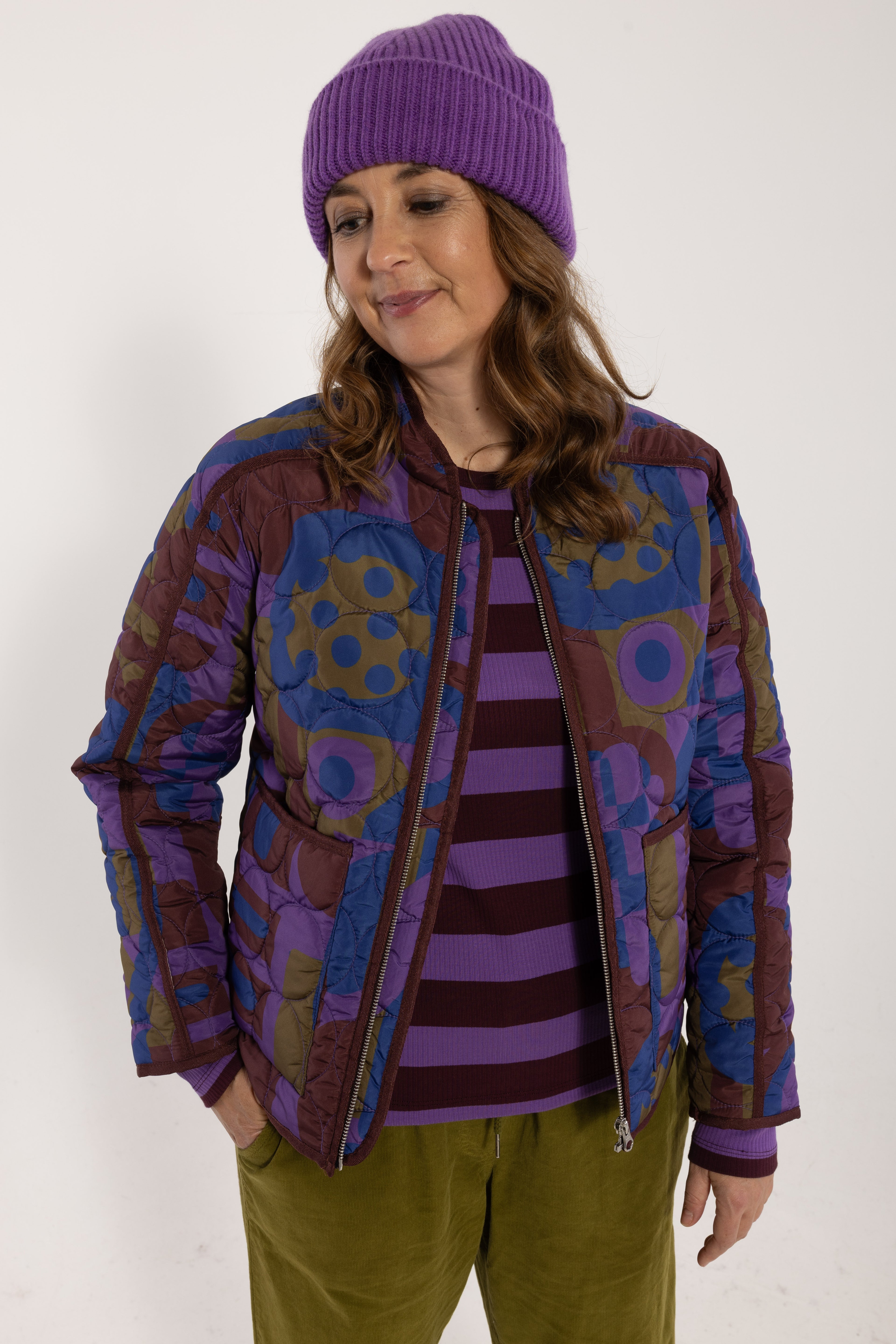 Danemaple Thermo Jacket Purple PATCHLAND