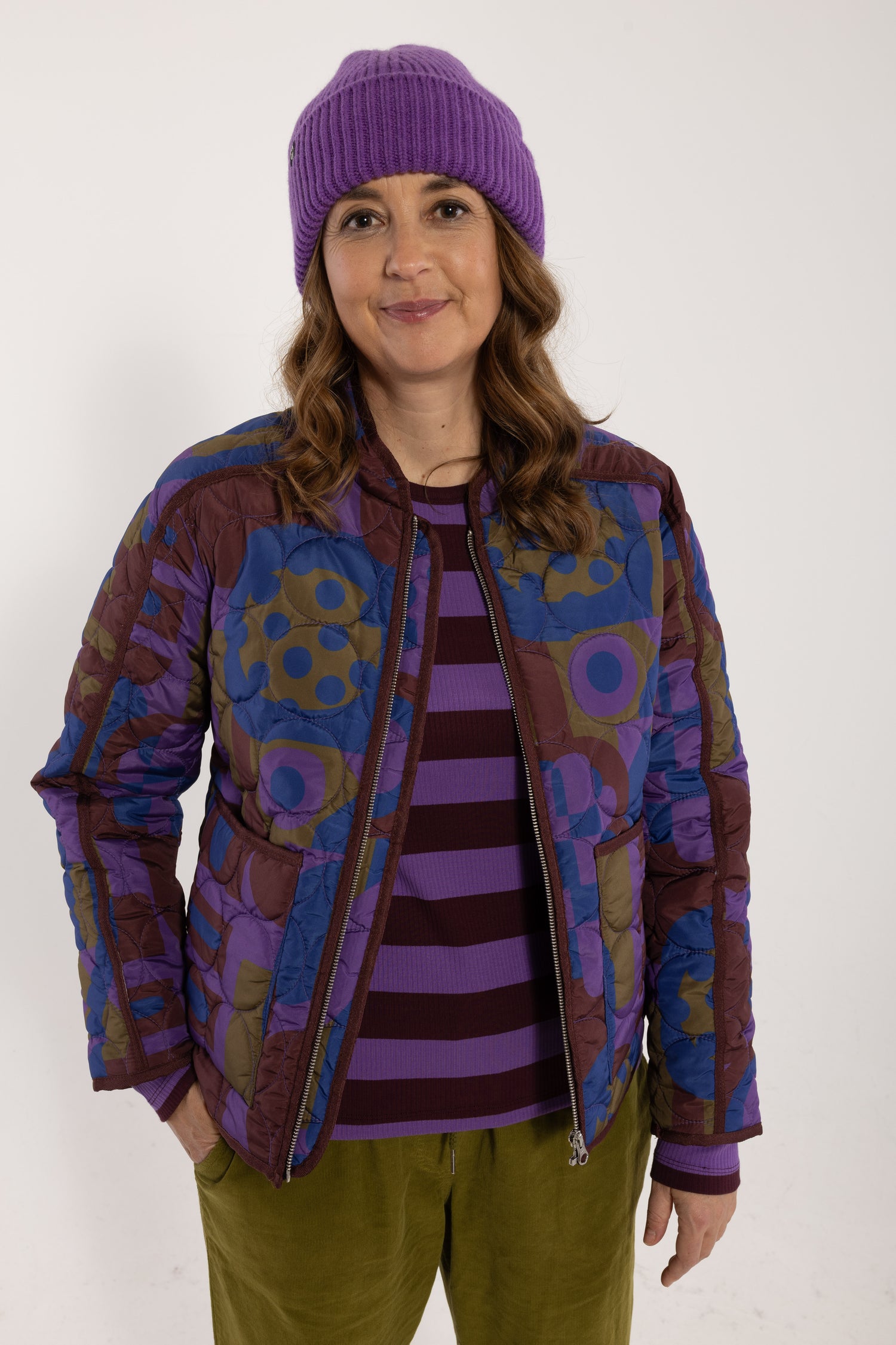 Danemaple Thermo Jacket Purple PATCHLAND