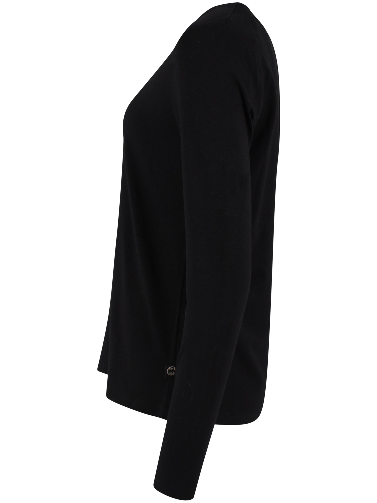 Danemerry Wool LS Tee Black