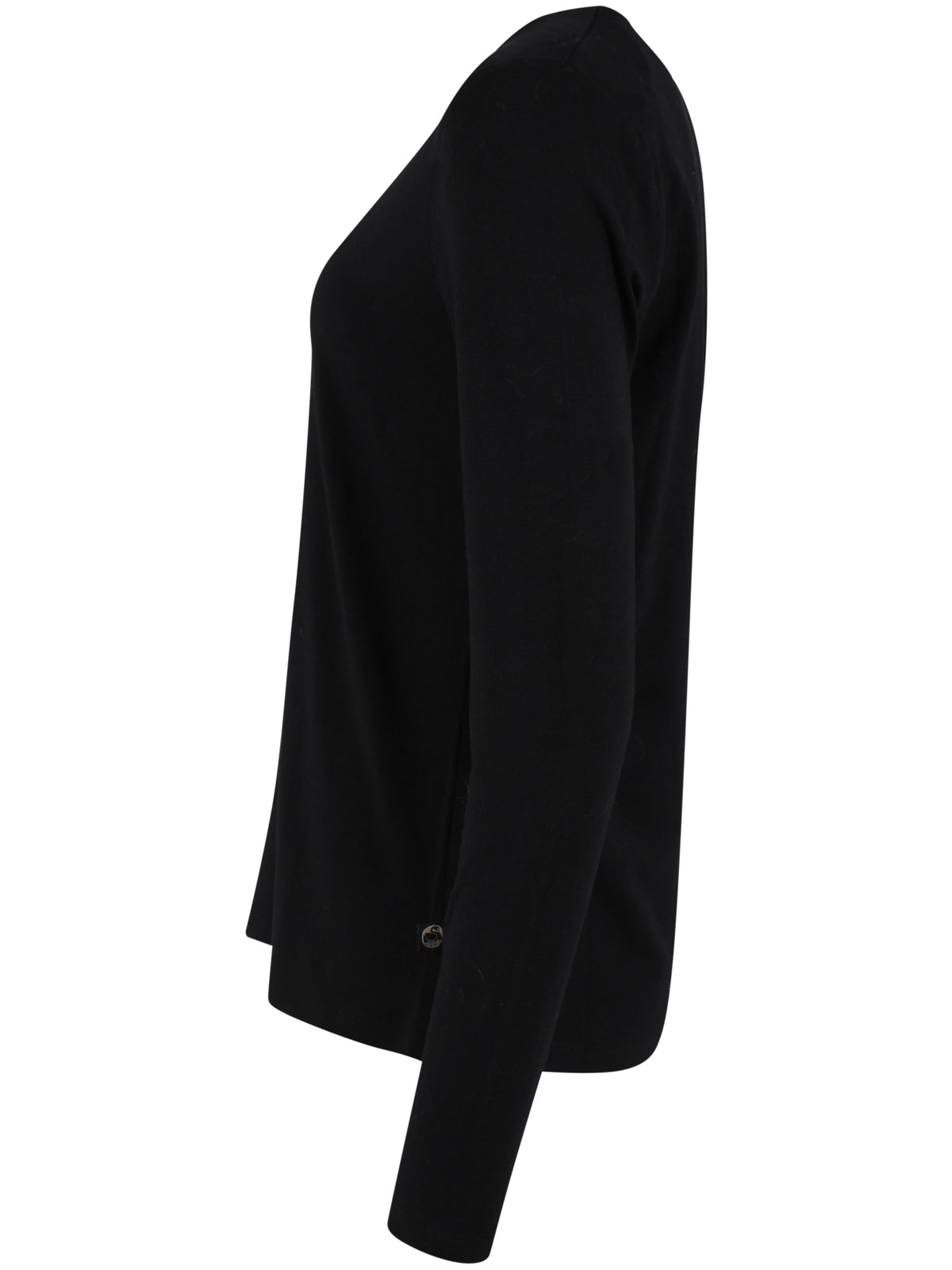 Danemerry Wool LS Tee Black