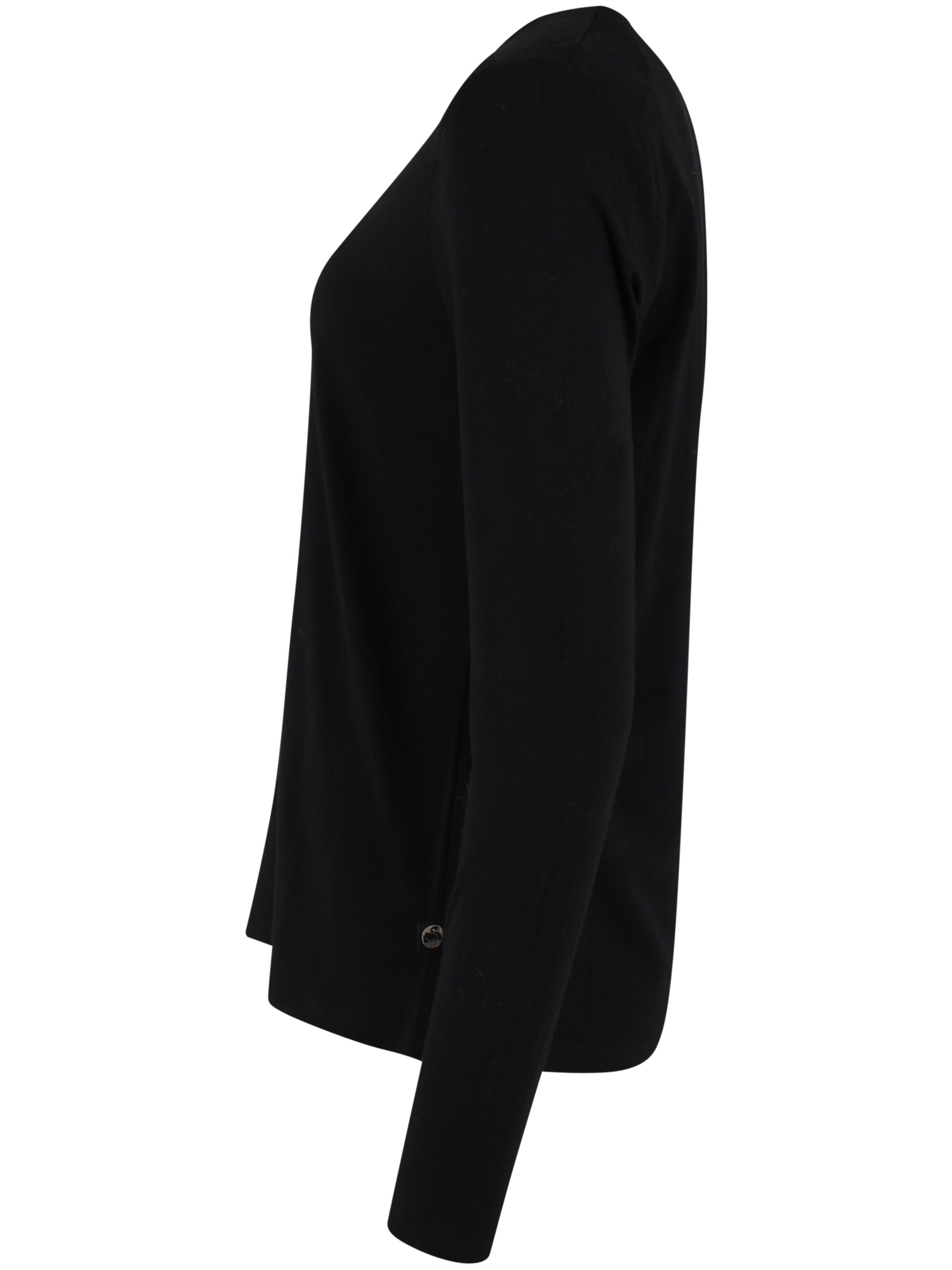Danemerry Wool LS Tee Black