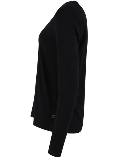 Danemerry Wool LS Tee Black