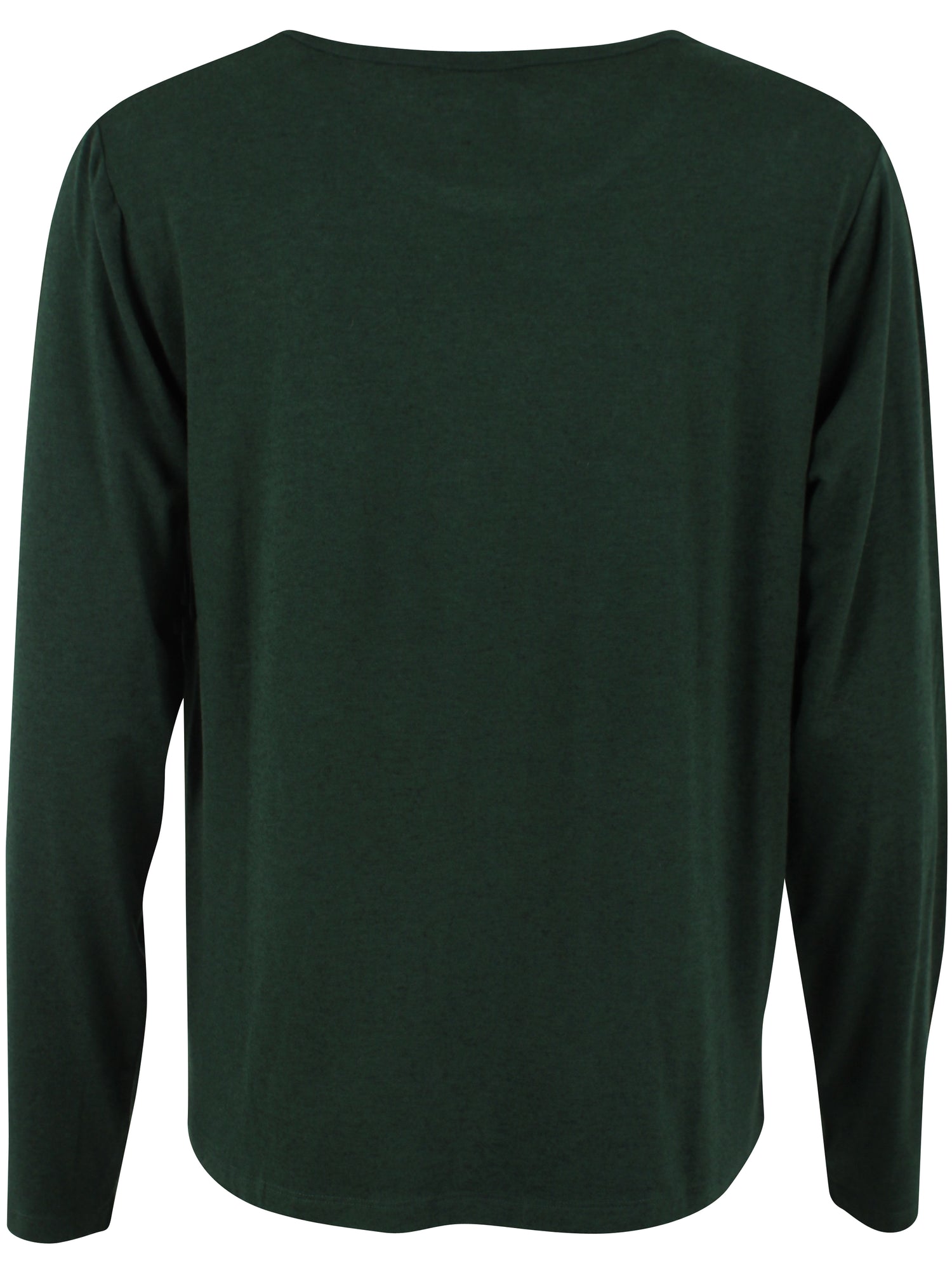 Danemerry Wool LS Tee Dark Forest