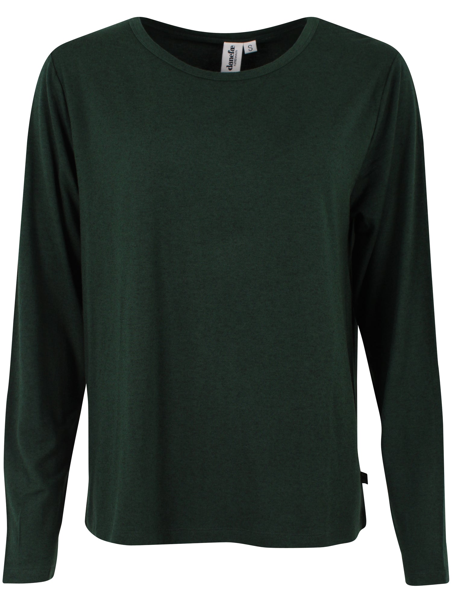 Danemerry Wool LS Tee Dark Forest