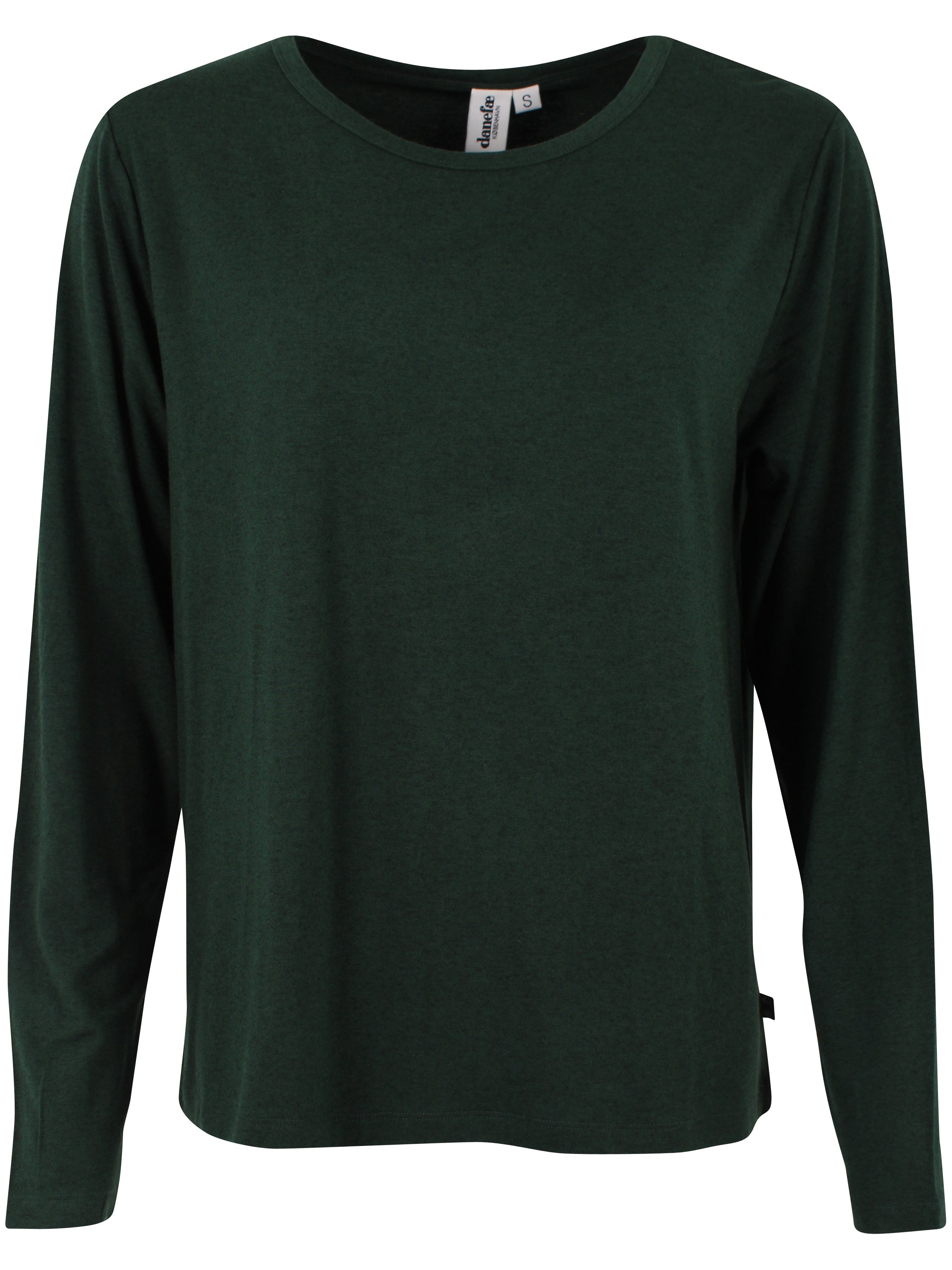 Danemerry Wool LS Tee Dark Forest