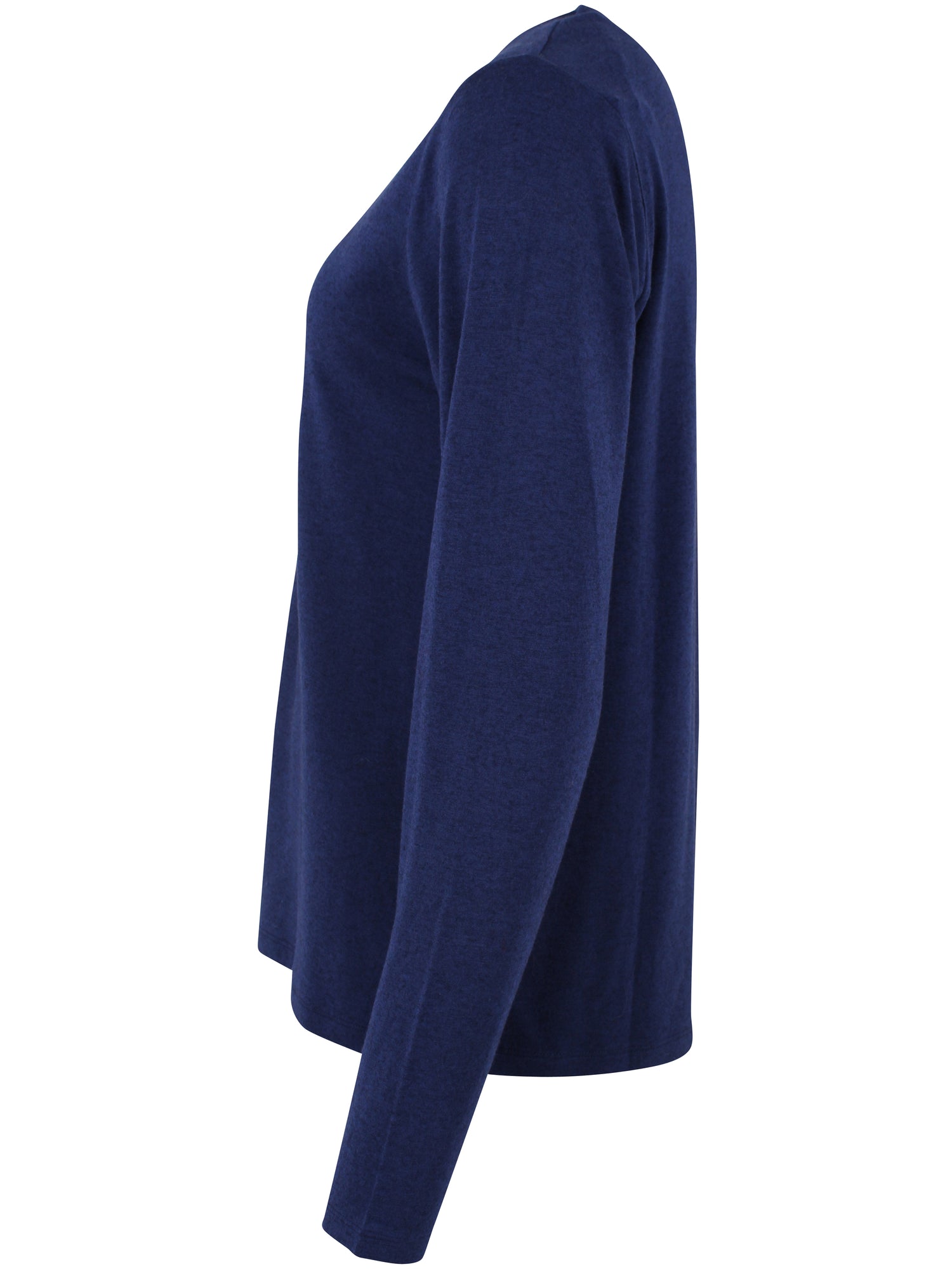 Danemerry Wool LS Tee Deep Blue