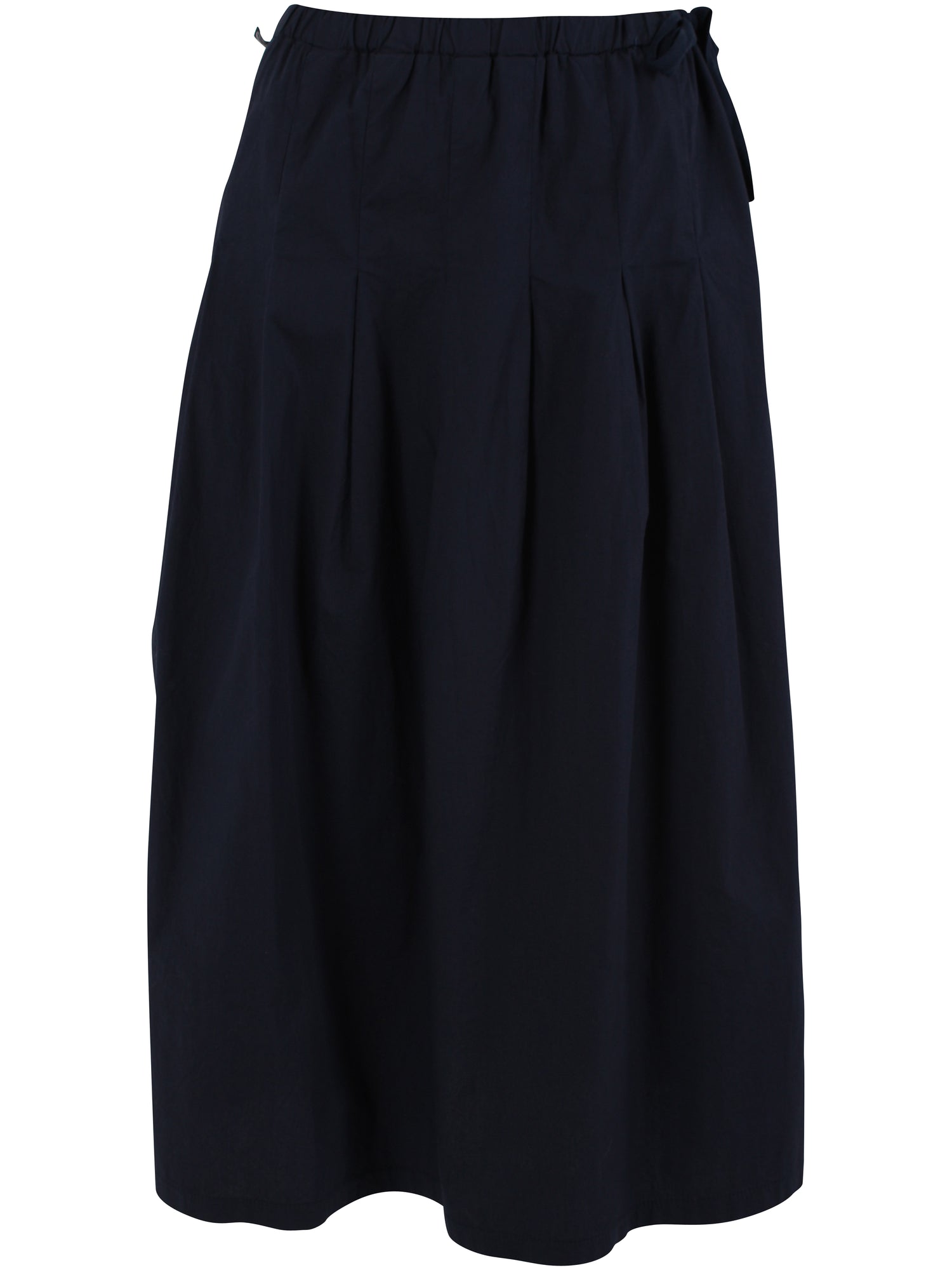 Flot nederdel i navyblå til kvinder-7