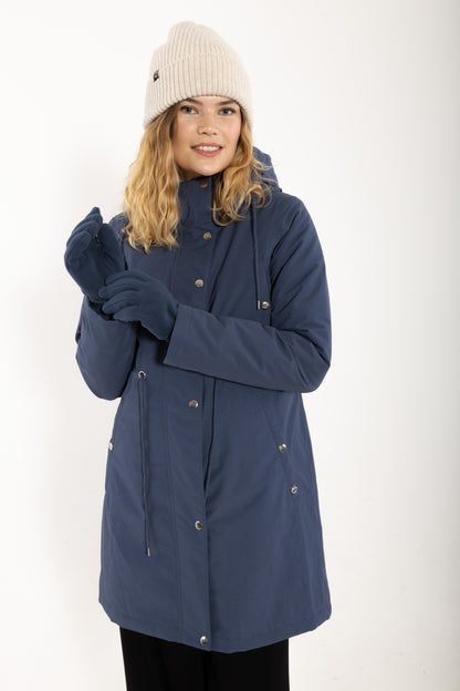 Danenora Winter Parka Dark Grey Blue