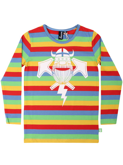 Bluse til børn med viking