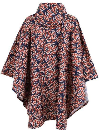 Danepackit Rainponcho Dk Navy MACROMICRO