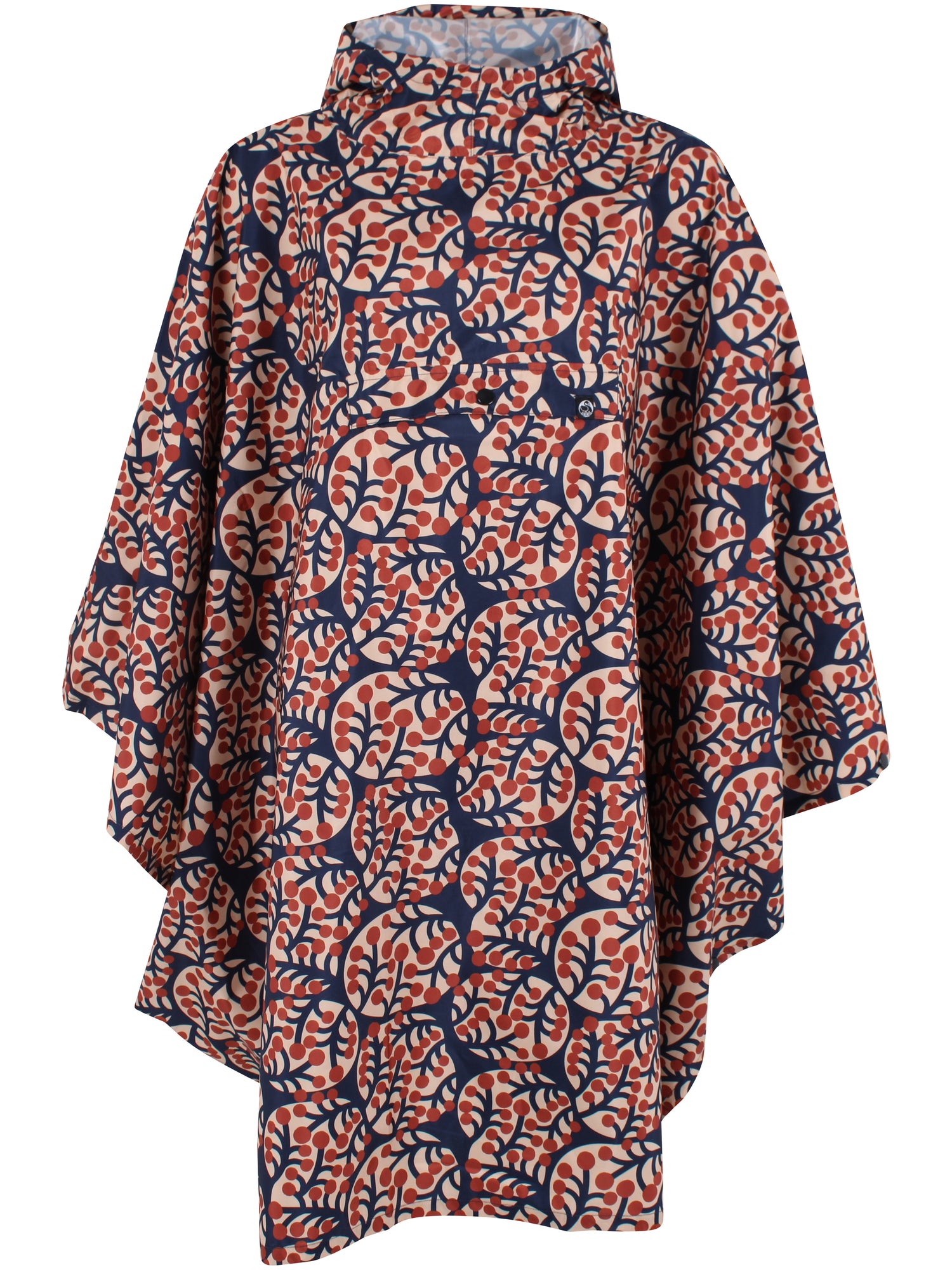 Danepackit Rainponcho Dk Navy MACROMICRO