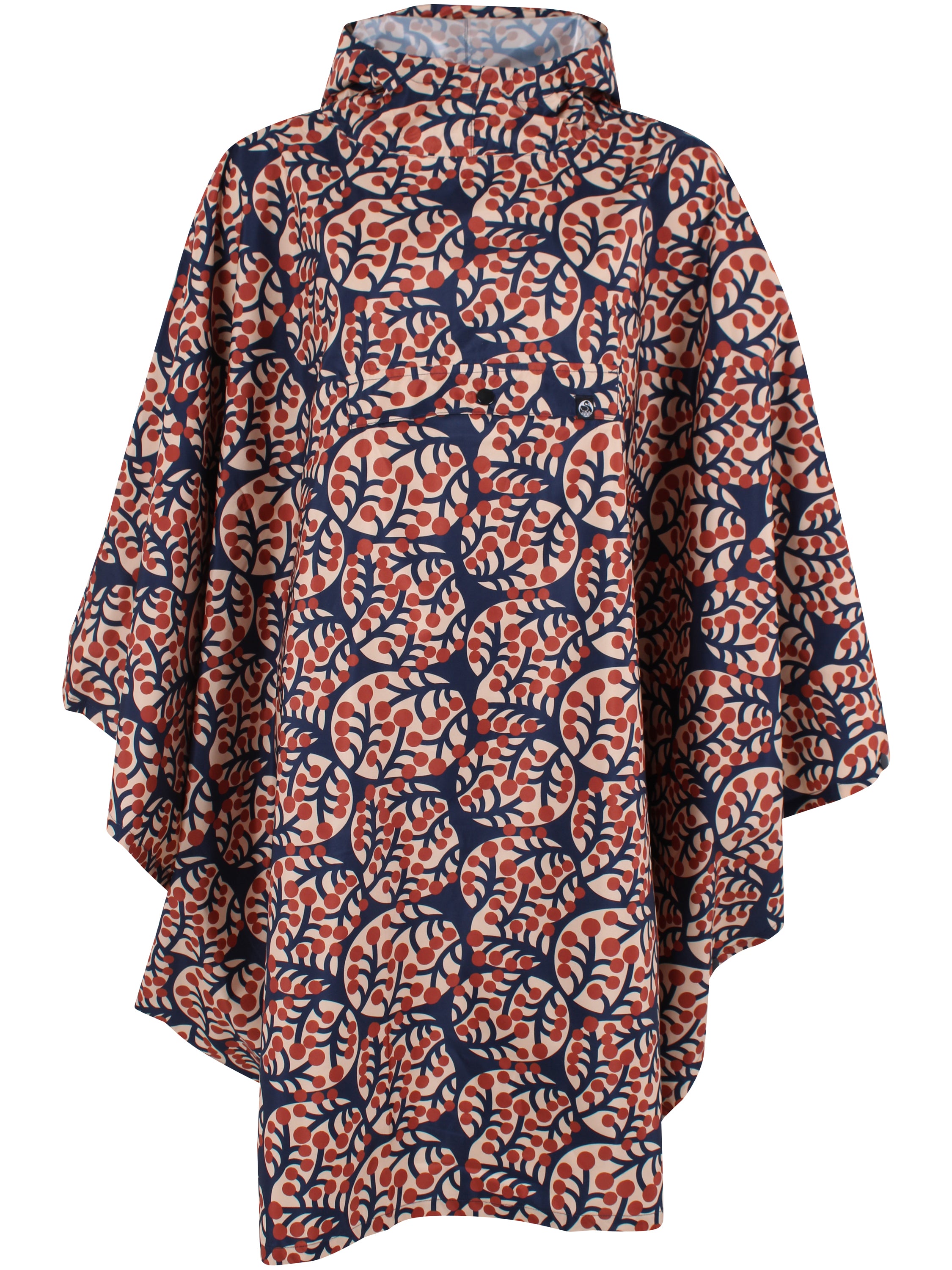 Danepackit Rainponcho Dk Navy MACROMICRO