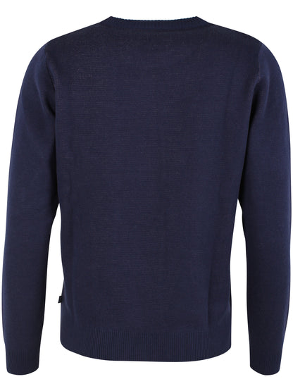 Danepearly Cotton Sweater Dark Navy BIRD