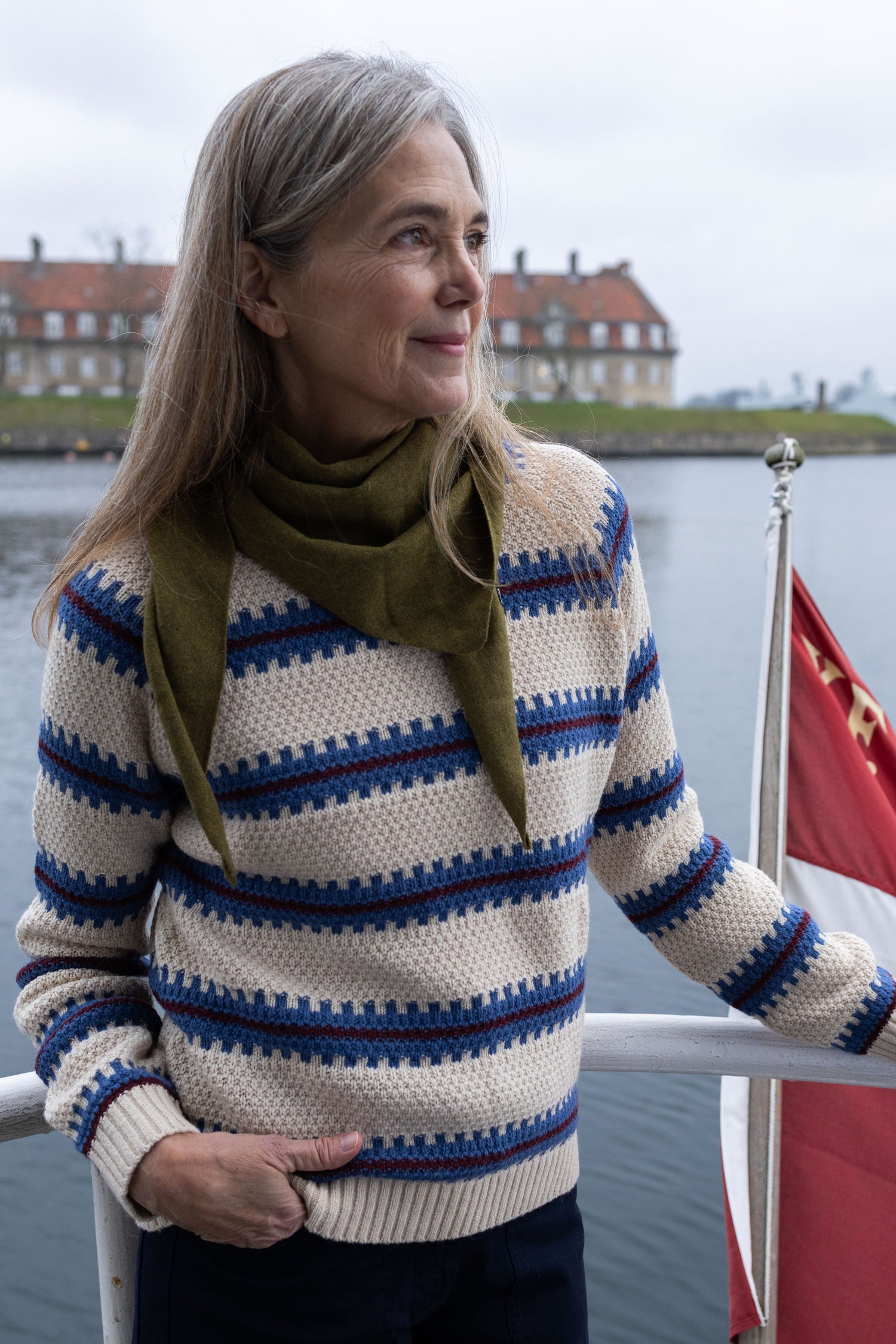 Danepines Wool Sweater Light Beige