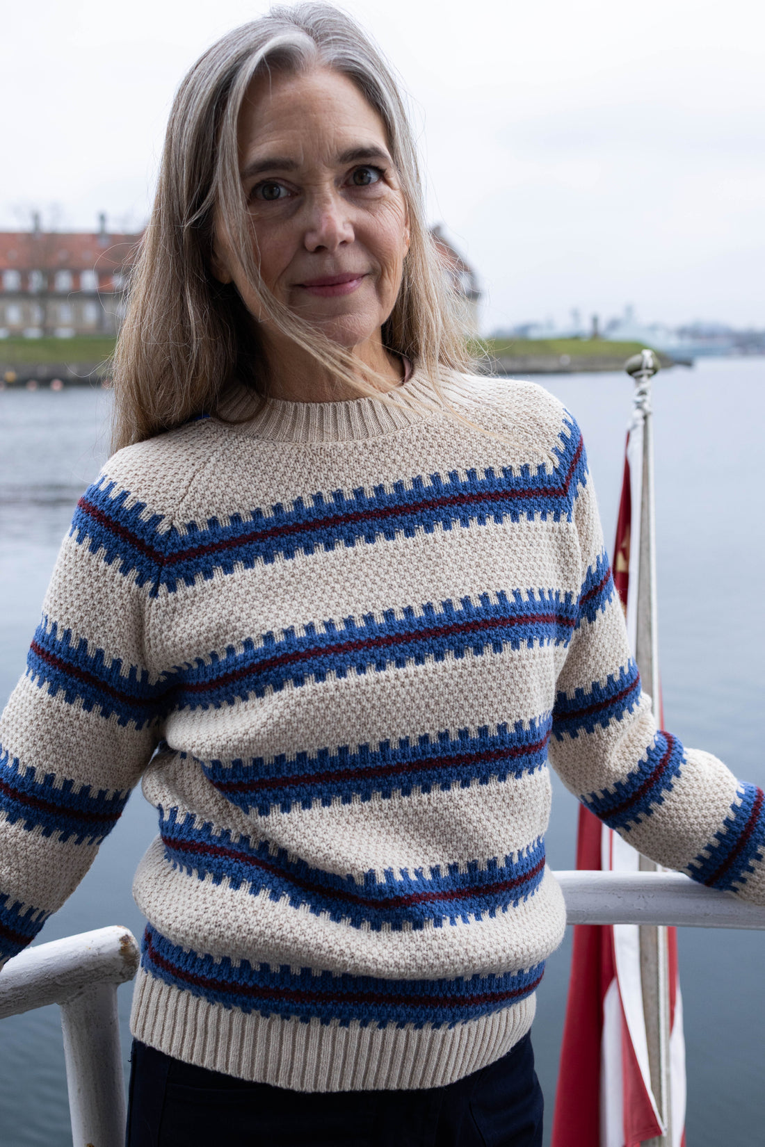 Danepines Wool Sweater Light Beige