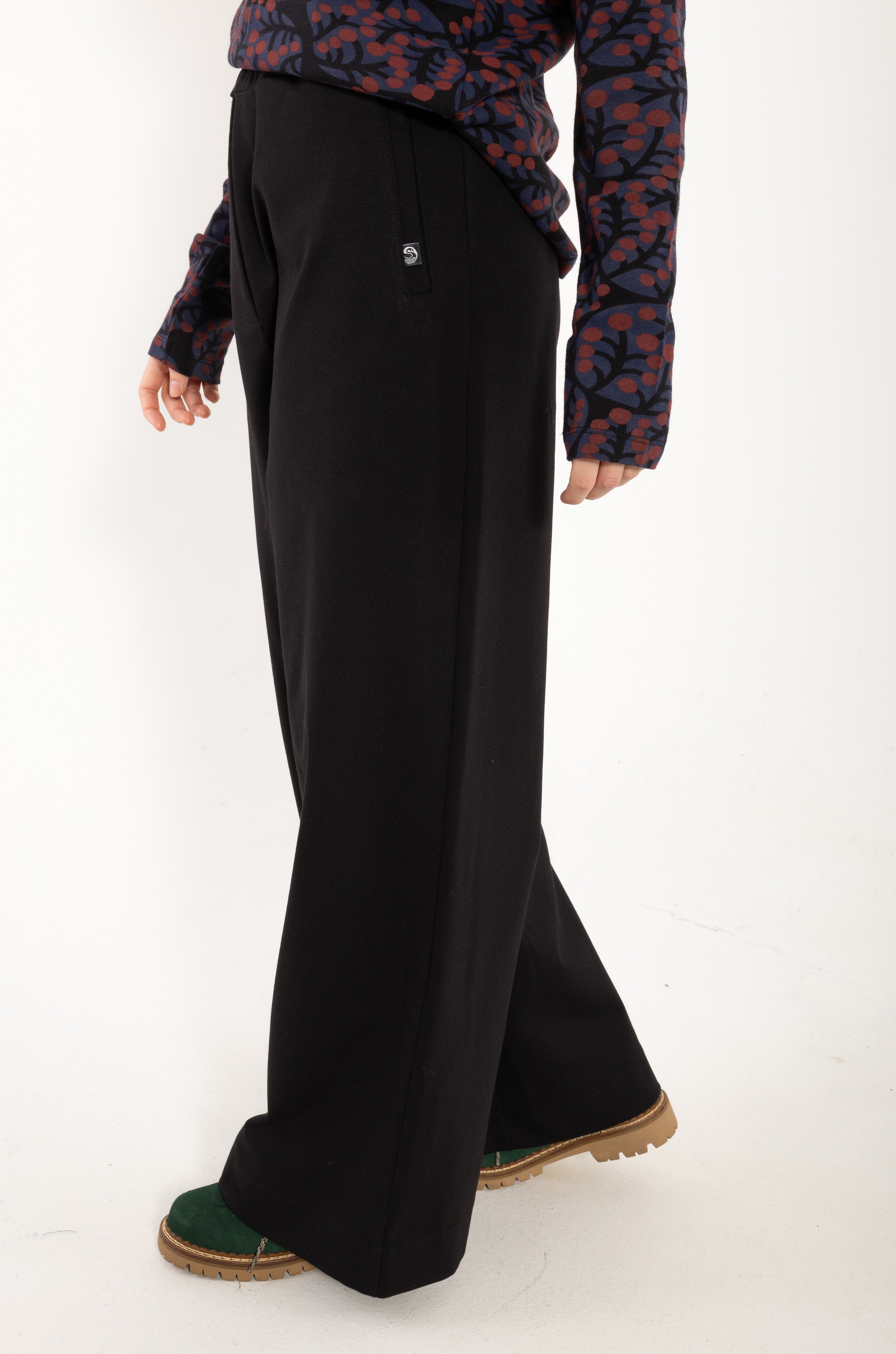 Danepony Heavy Jersey Pants Black