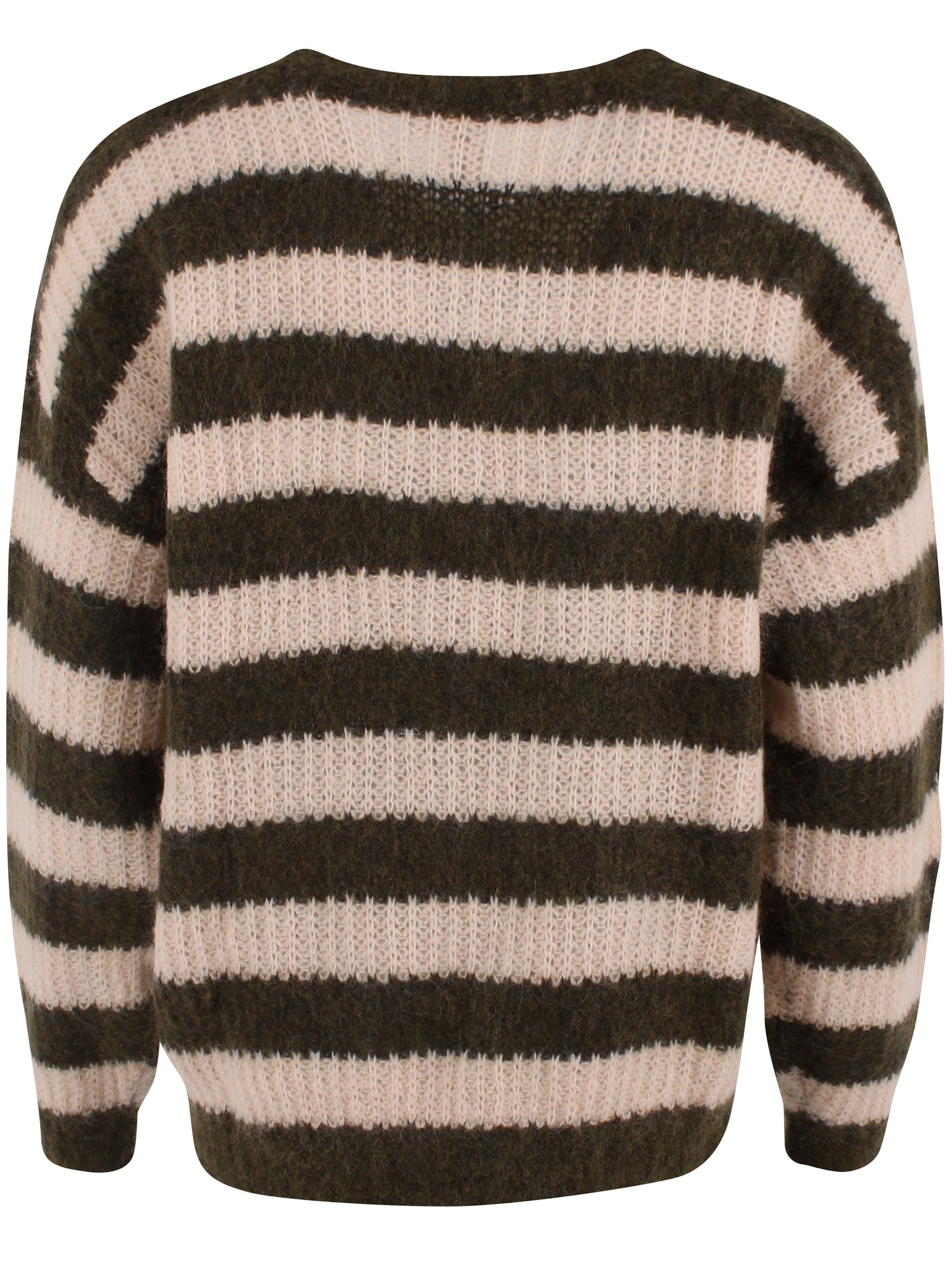 Danerelative Mohair Sweater Dark Olive/Nougat