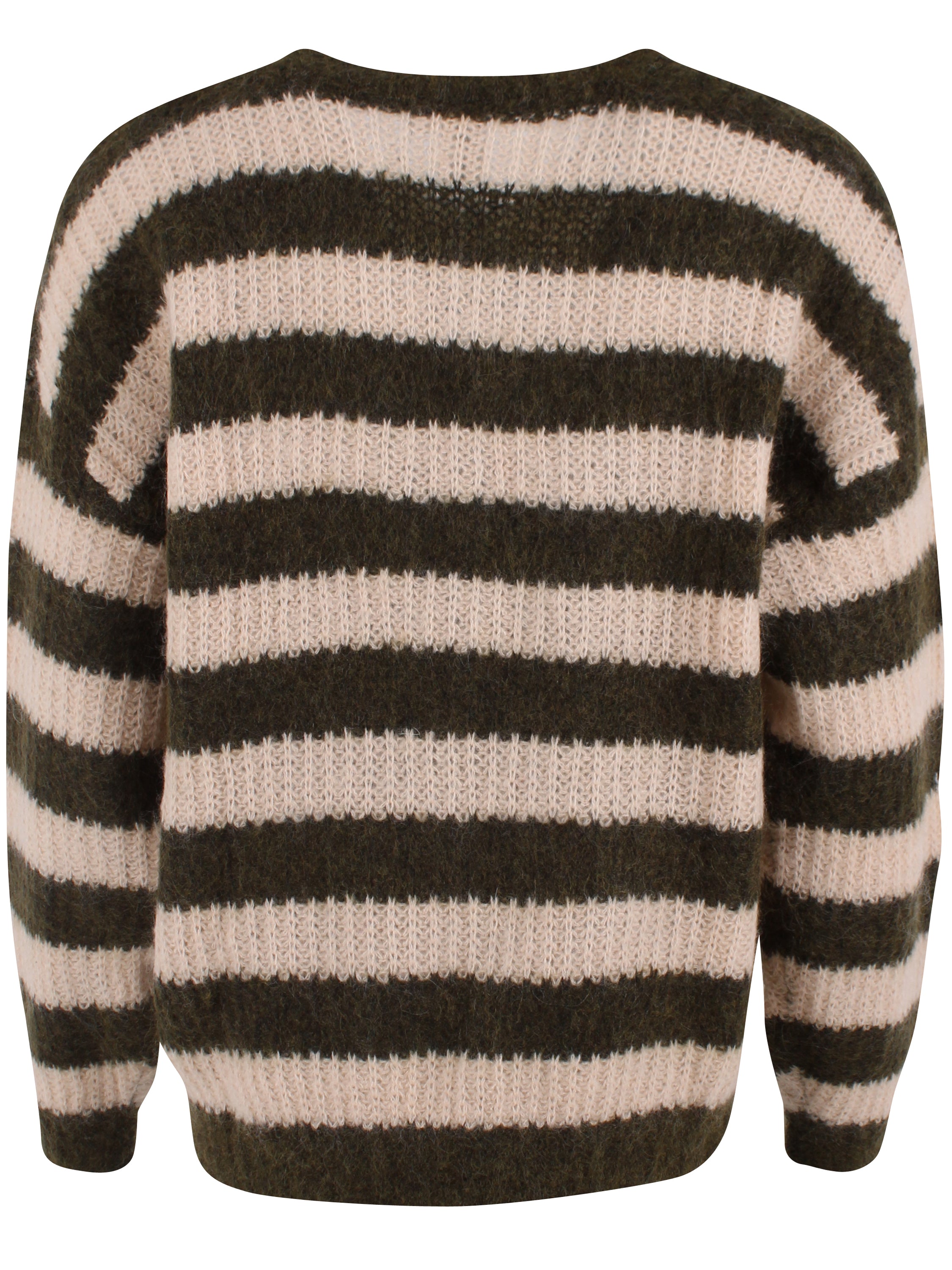 Danerelative Mohair Sweater Dark Olive/Nougat