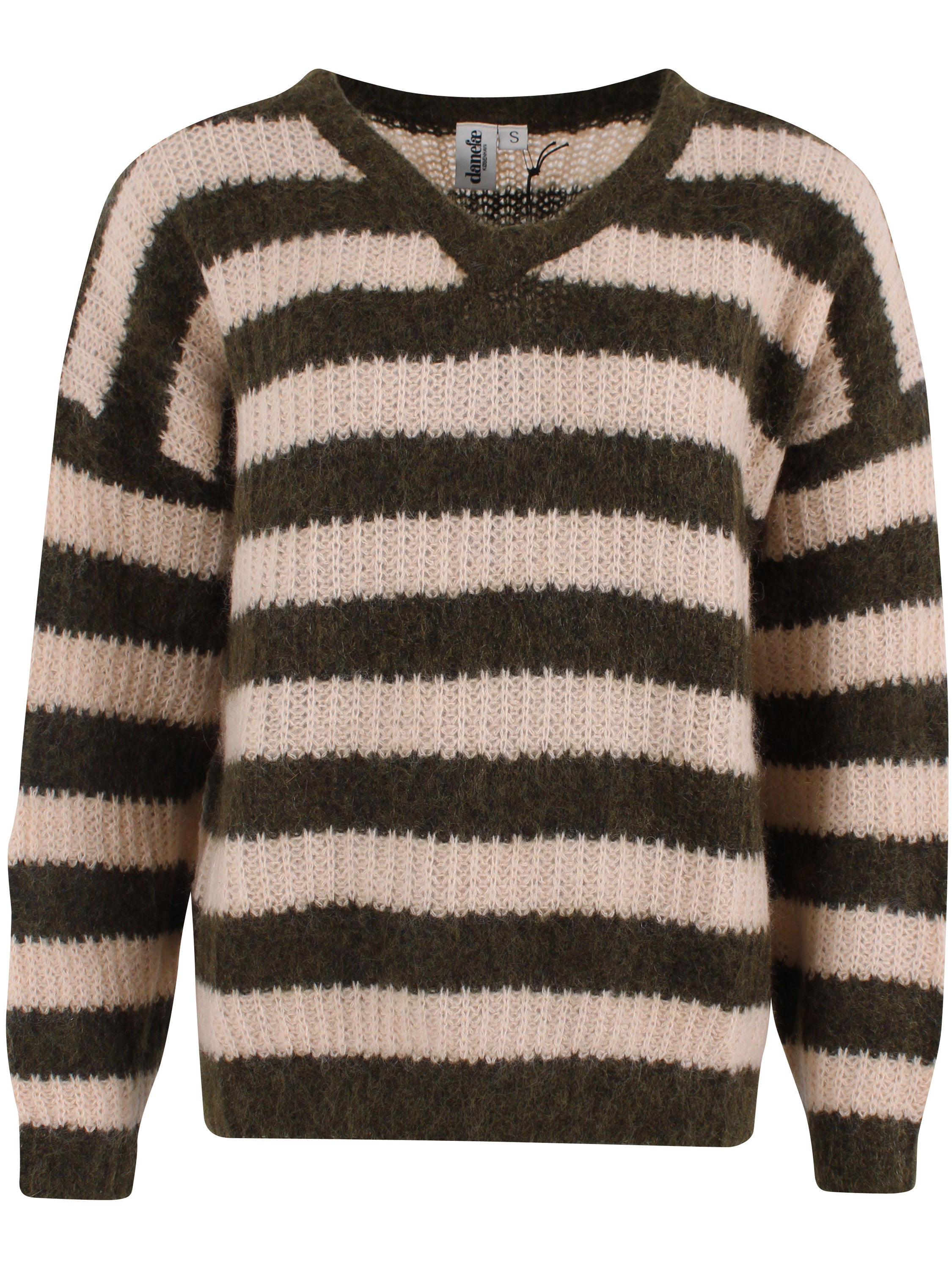 Danerelative Mohair Sweater Dark Olive/Nougat