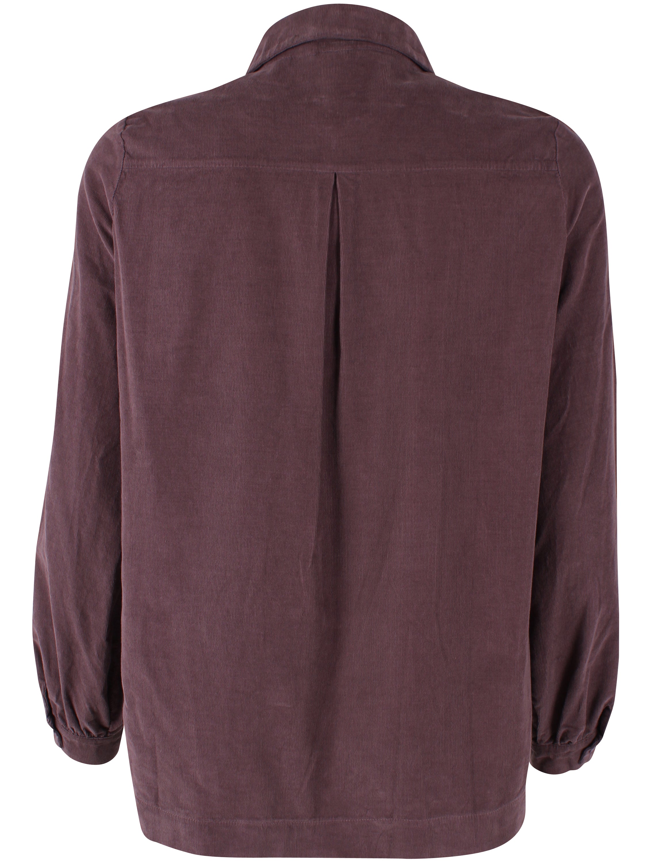 Danerosemary Cord Shirt Grey Plum
