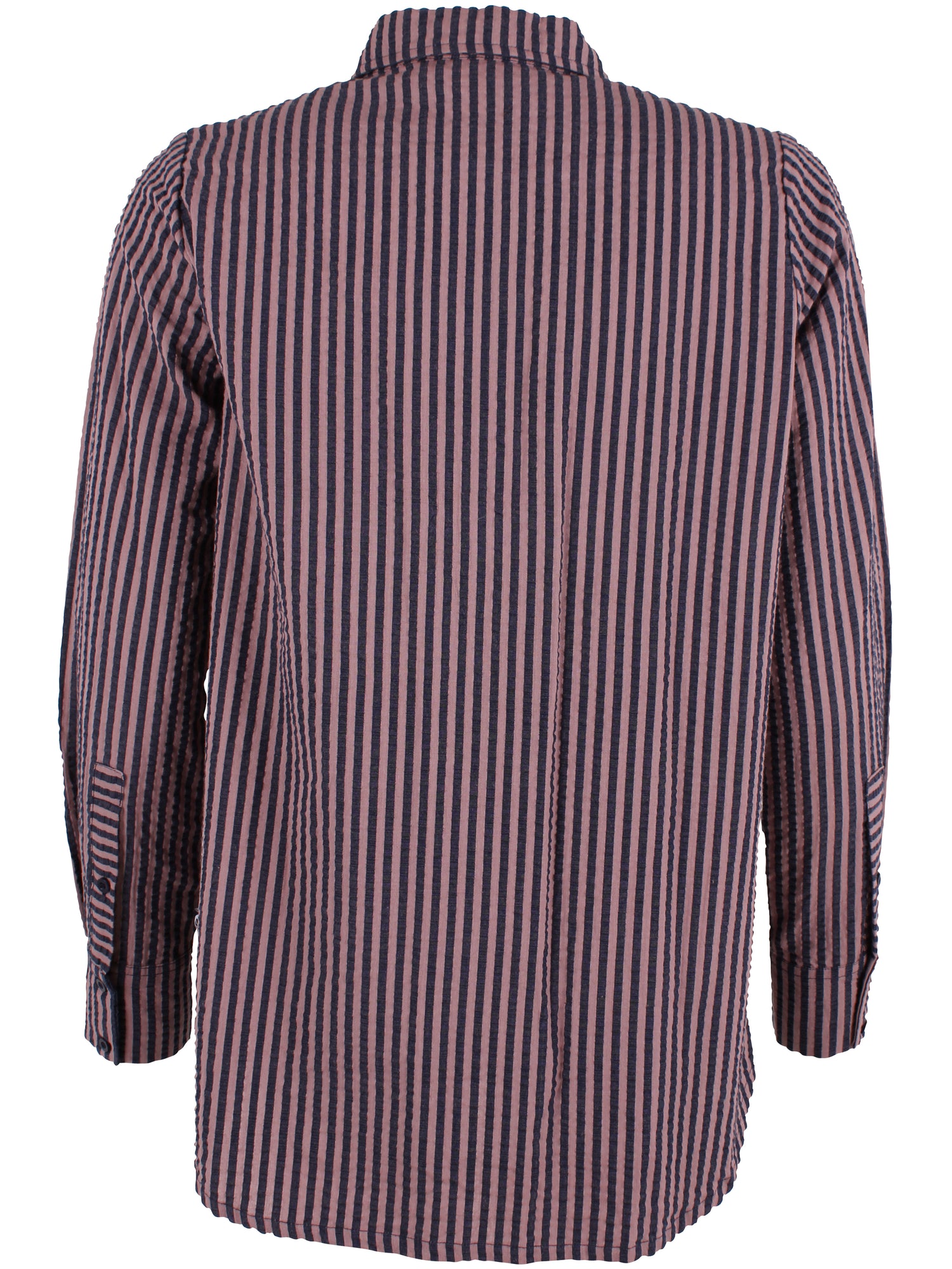 Sød bæk og bølge skjorte med smalle striber til kvinder