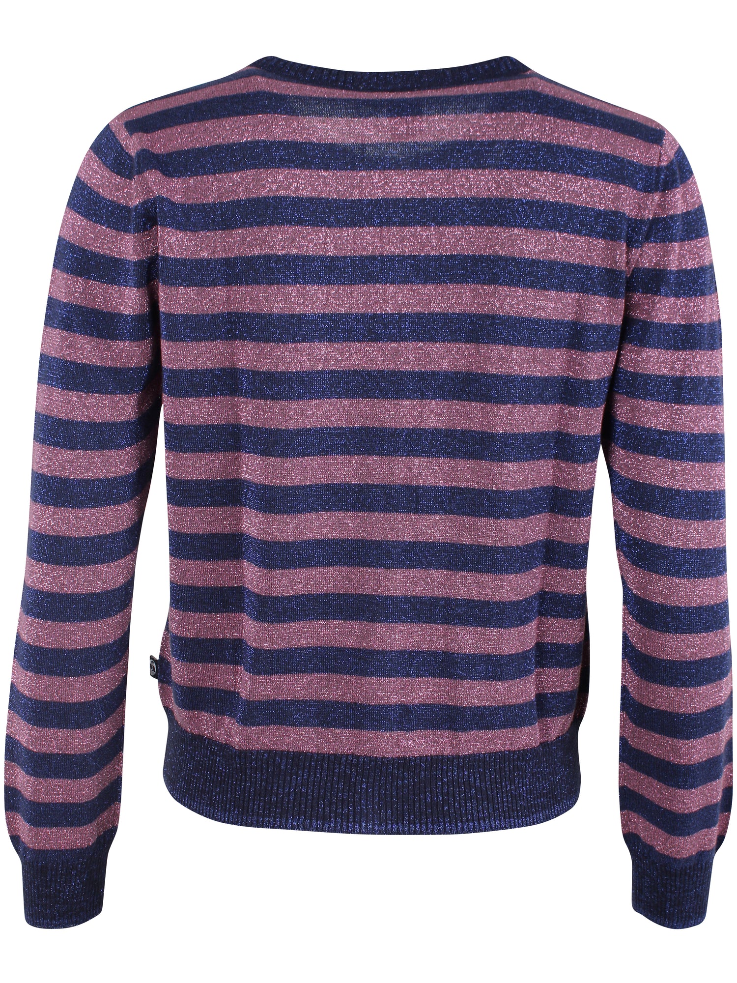Danesaga Glitter Cardigan Dark Navy/Grey Plum