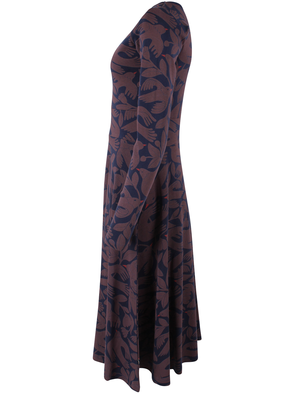Danesigrid Interlock Dress Dark Navy/Mauve BIRDIEUP