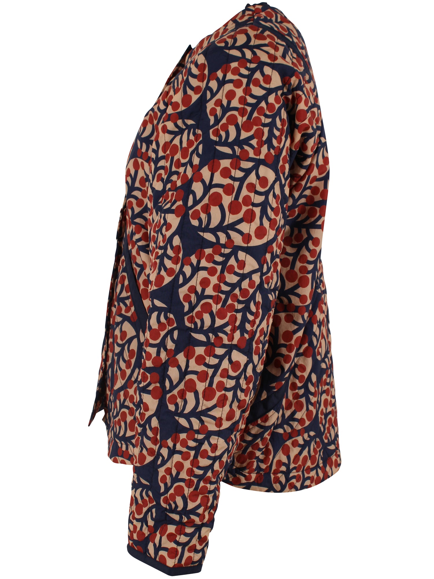 Danesparrow AOP Thermo Jacket Dark Navy MACRO MICRO