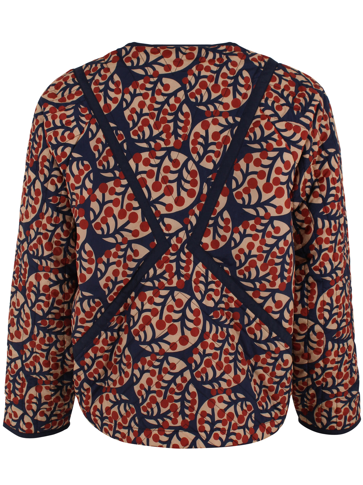 Danesparrow AOP Thermo Jacket Dark Navy MACRO MICRO