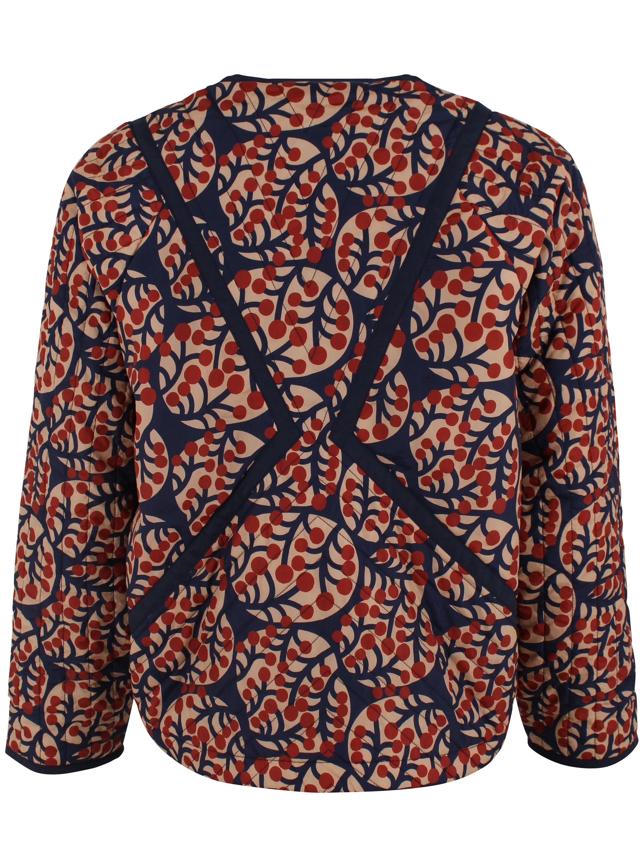Danesparrow AOP Thermo Jacket Dark Navy MACRO MICRO