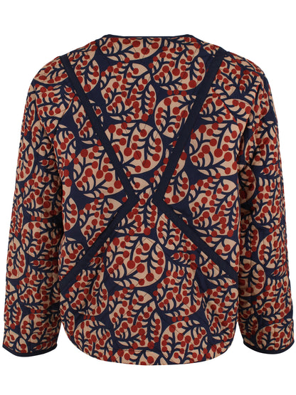 Danesparrow AOP Thermo Jacket Dark Navy MACRO MICRO