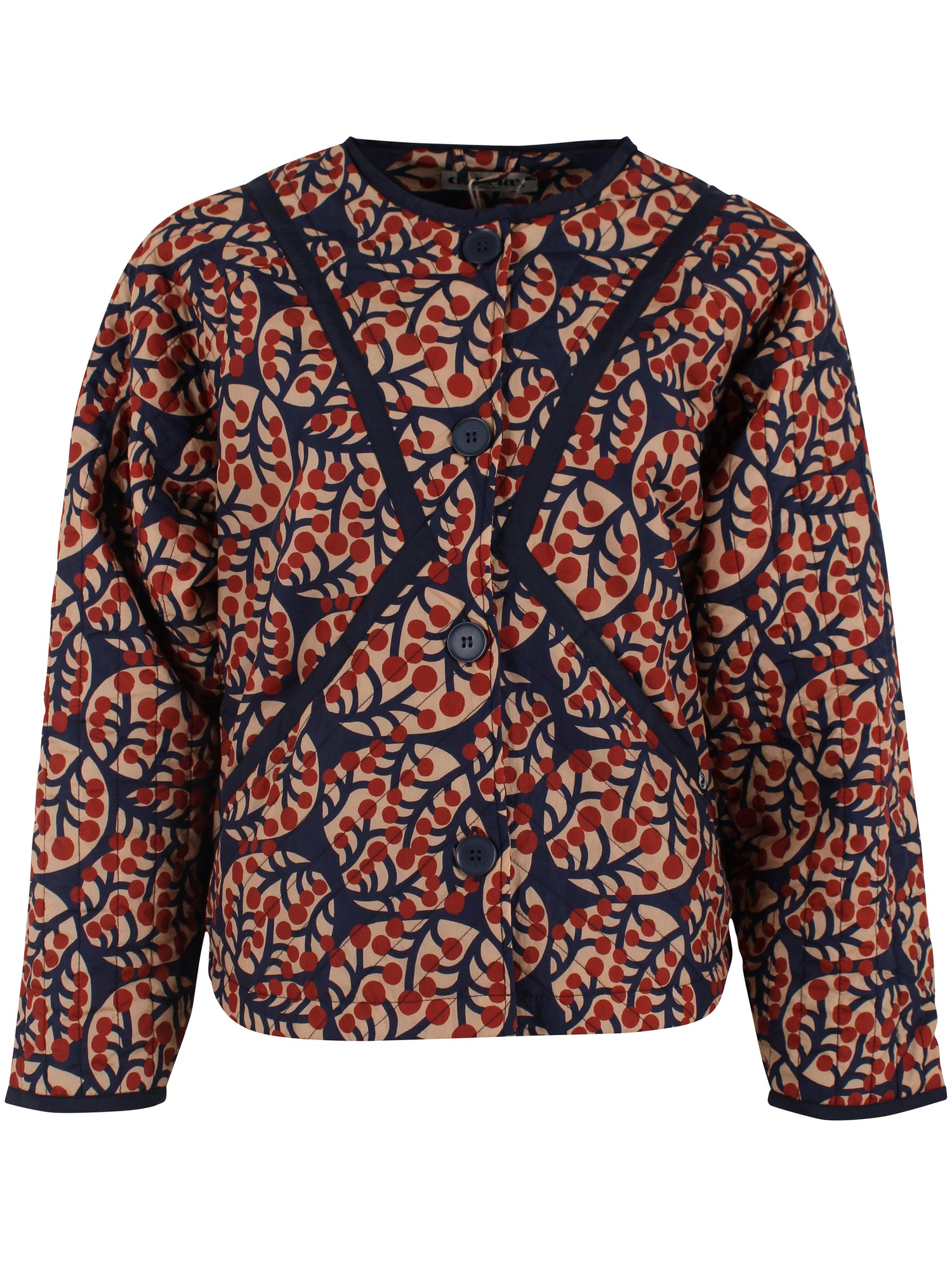 Danesparrow AOP Thermo Jacket Dark Navy MACRO MICRO