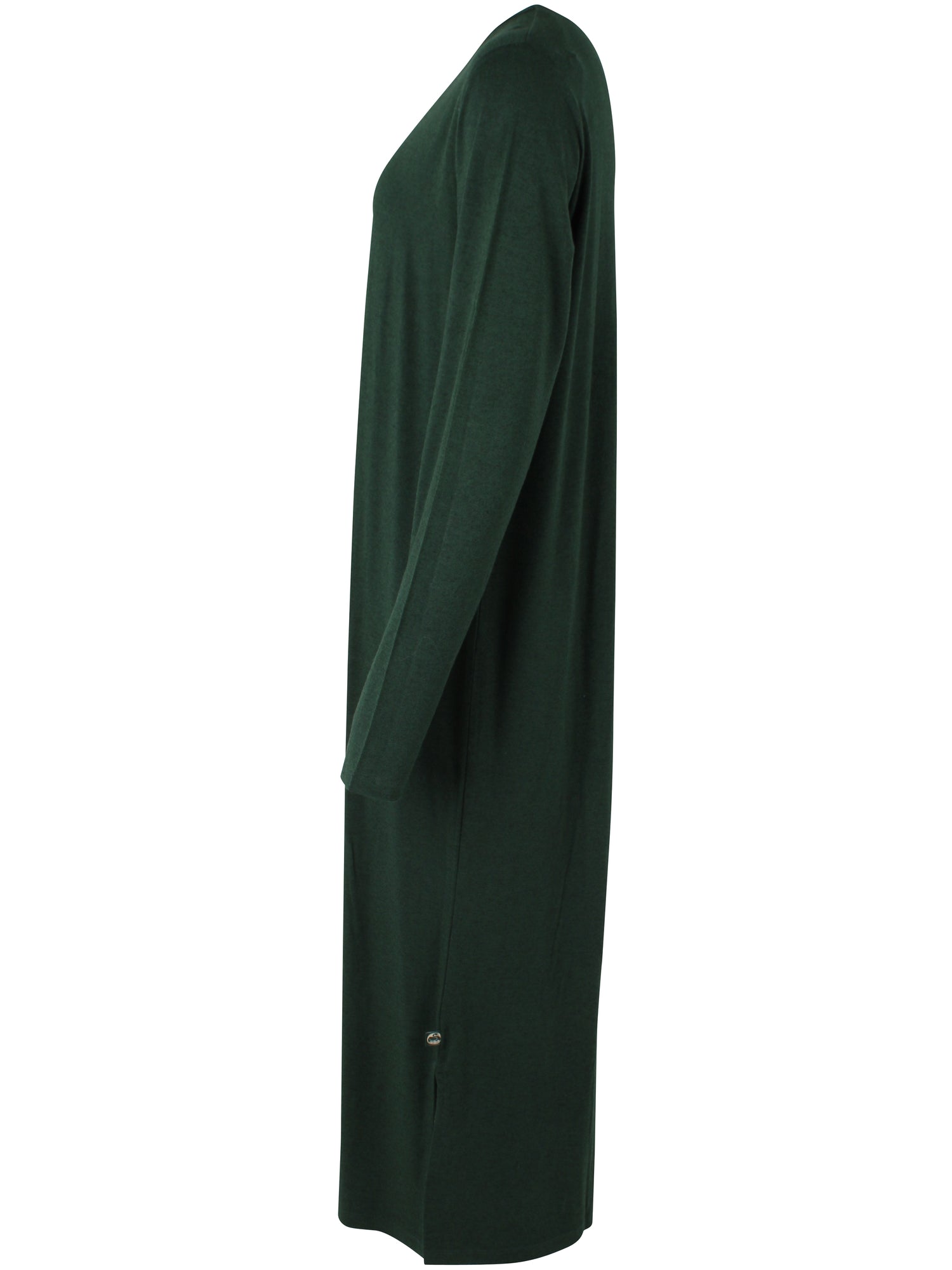 Danesweet Wool LS Dress Dark Forest